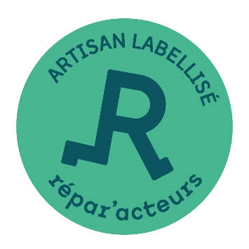 Logo Répar'Acteurs — artisan labellisé, réseau des Chambres de Métiers et de l'Artisanat